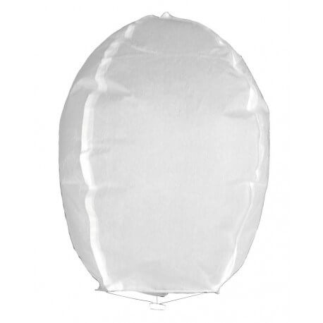 White Flying Lantern 100% biodegradable