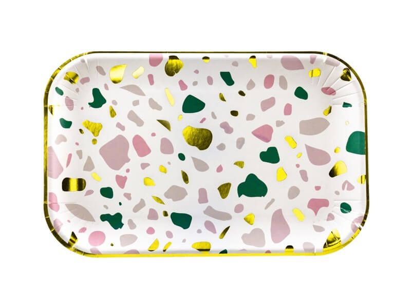 Assiette en papier Fantaisie  (Lot de 6) 