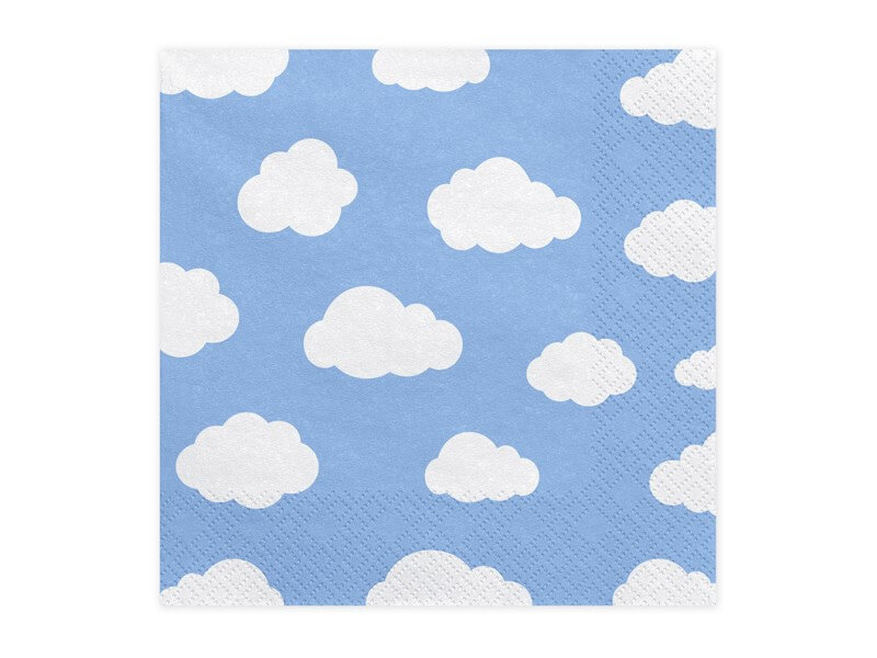 Serviette En Papier Bleu Clair Motif Nuage Lot De Serviette Papier Sur Sparklers Club Serviette En Papier Bleu Clair Motif Nuage Lot De Serviette Papier Sur Sparklers Club