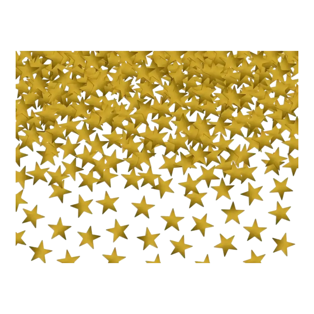 Confettis étoile or (30gr)