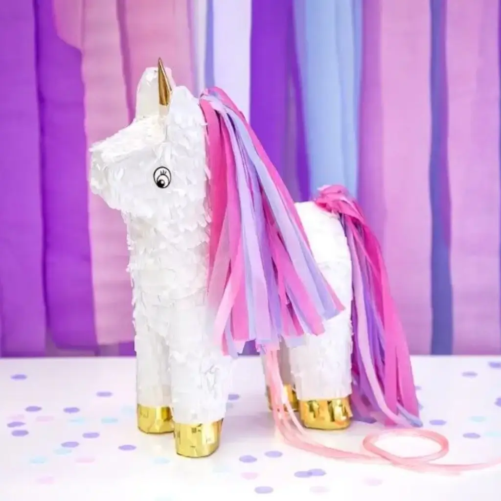 PINATA LICORNE BLANCHE 