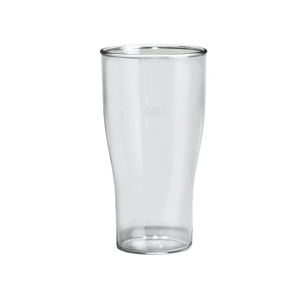 Bicchiere da birra chiaro e infrangibile 25cl - Sparklers Club