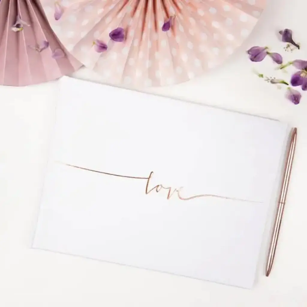 Livre d&#39;or Love Or Rose 22 pages