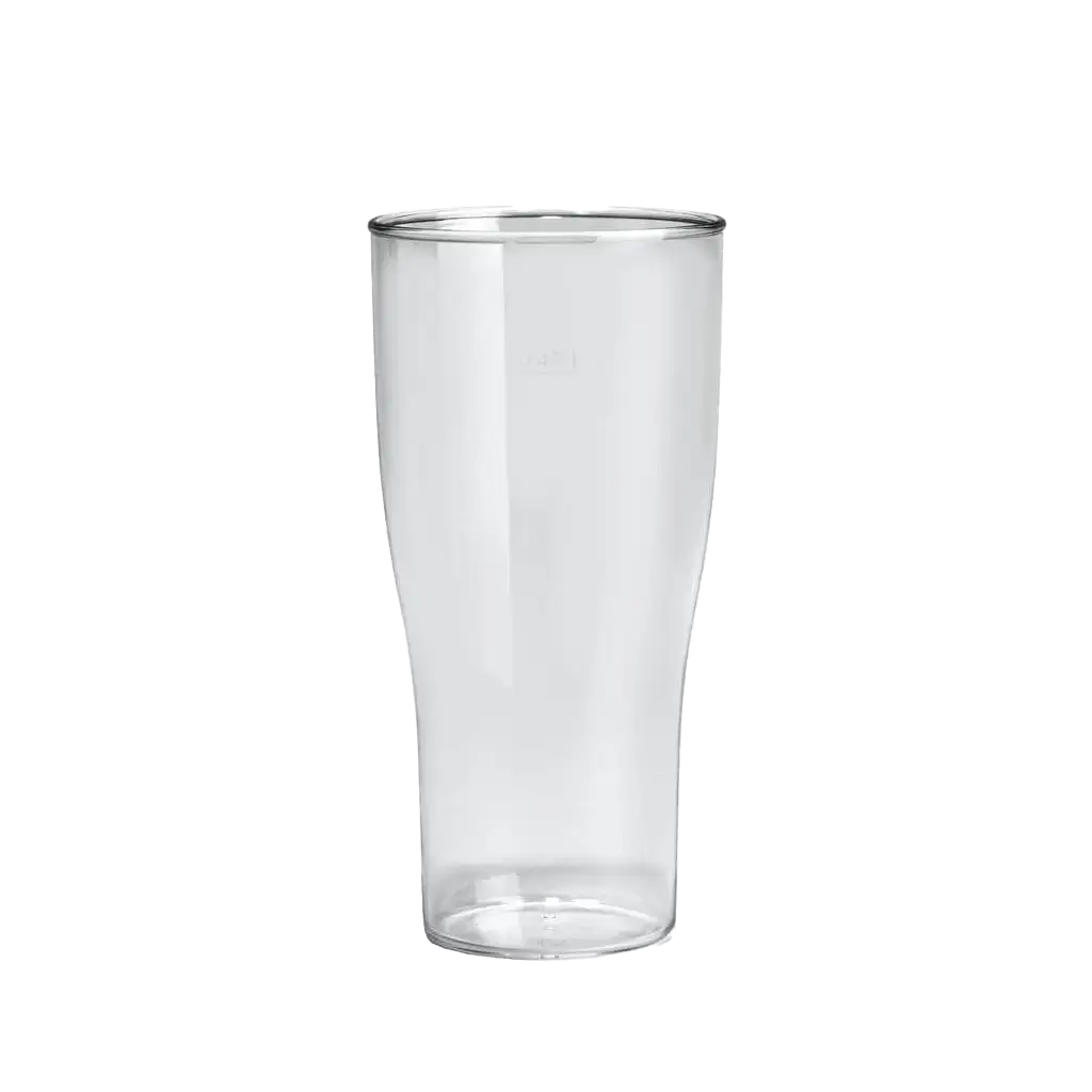 Verre à bière transparent incassable 50cl 