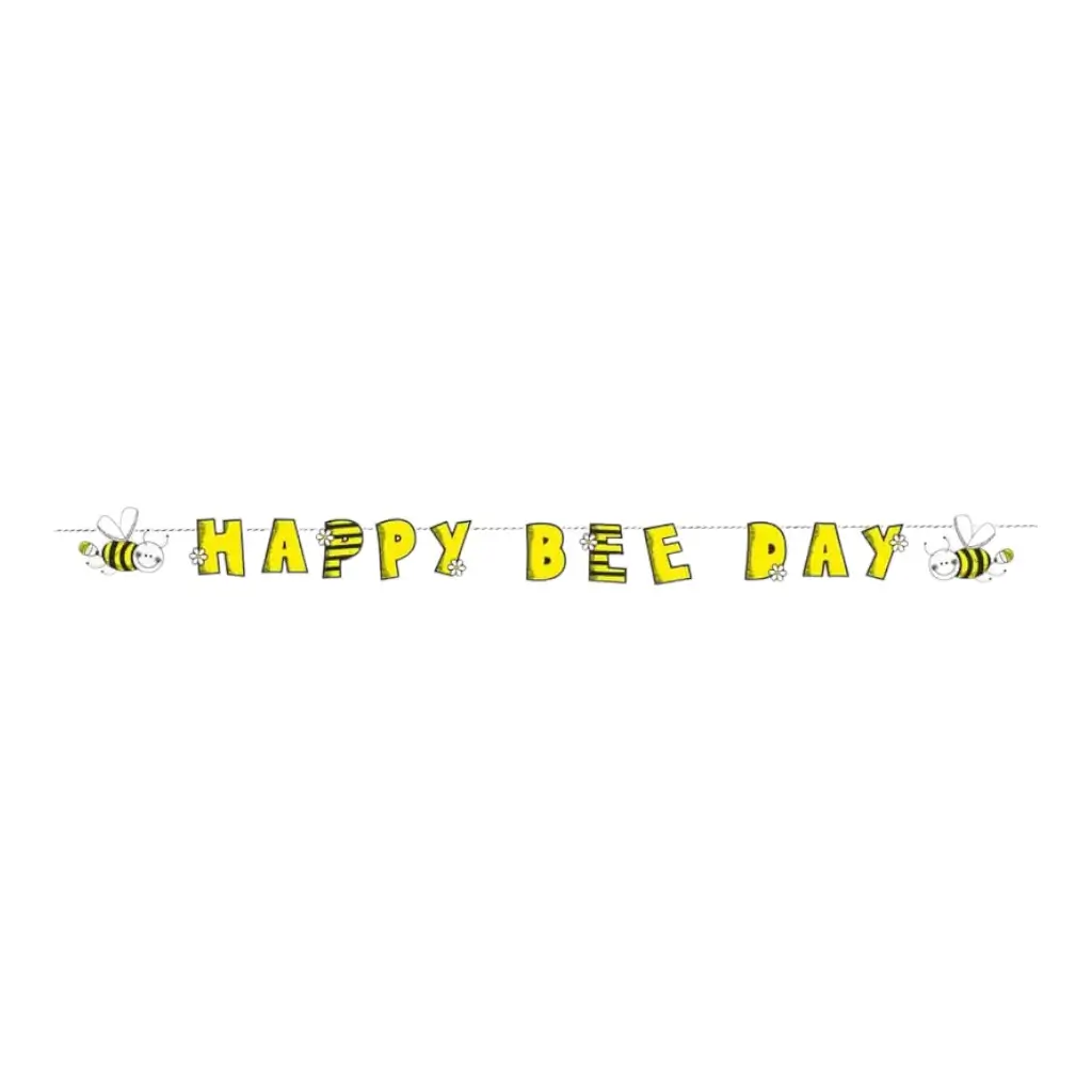 Guirlande Happy Bee Day Abeille