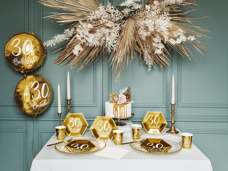 6 gobelets de fête rose et doré | France Effect
