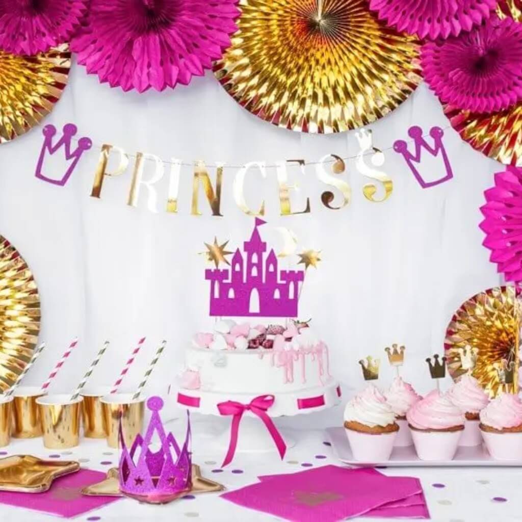 Guirlande en papier Princess