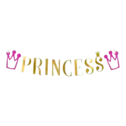 Guirlande en papier Princess