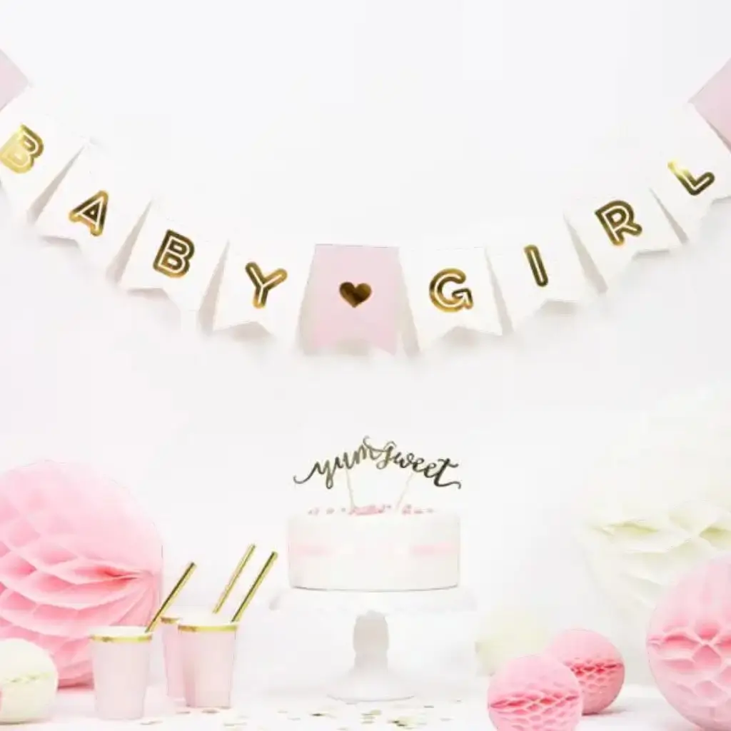 Guirlande en papier Baby Girl