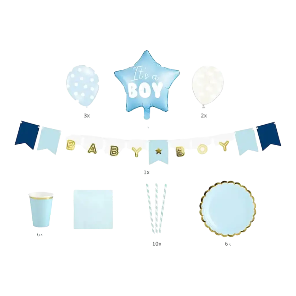 Kit décoration It&#39;s a Boy 