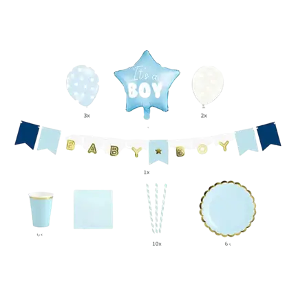 Kit décoration "It's a Boy"