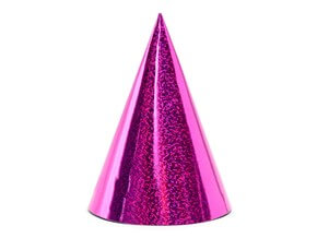 Chapeau De Fete Holographique Rose Lot De 6 Chapeaux De Fete Sur Sparklers Club Chapeau De Fete Holographique Rose Lot De 6 Chapeaux De Fete Sur Sparklers Club