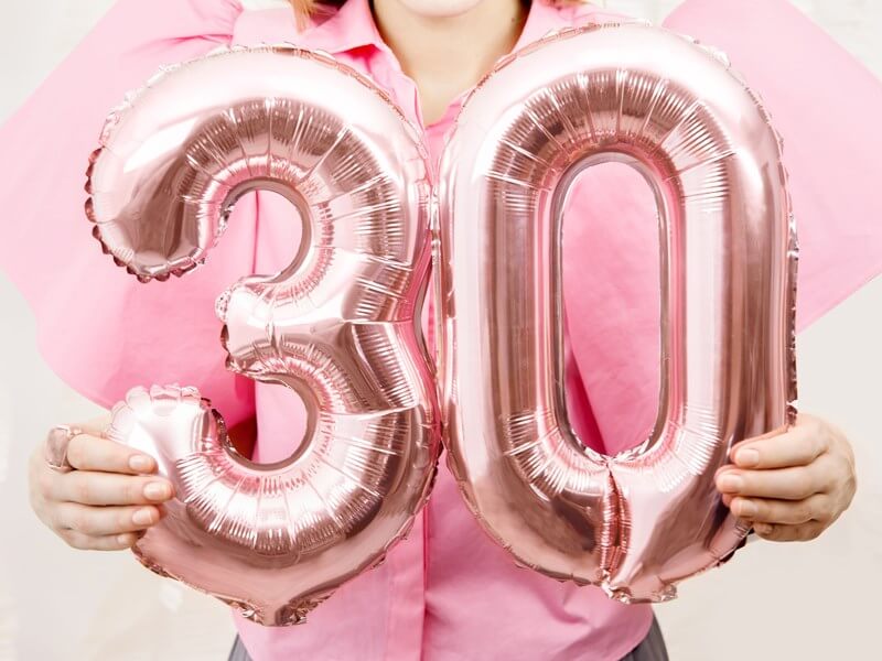 Ballon Anniversaire Chiffre 3 Or Rose 35cm Ballons Chiffre Rose Gold Sur Sparklers Club
