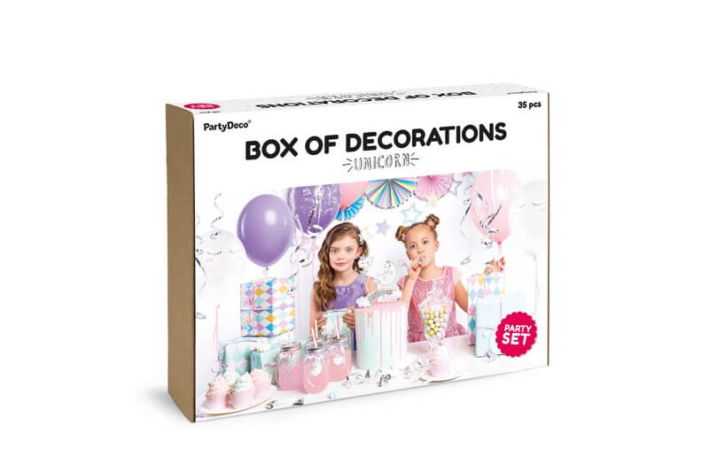 Kit décoration anniversaire Licorne 