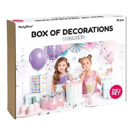 Kit décoration anniversaire Licorne 