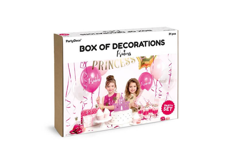 Kit décoration anniversaire Thème Princesse