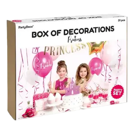 Kit décoration anniversaire Thème Princesse