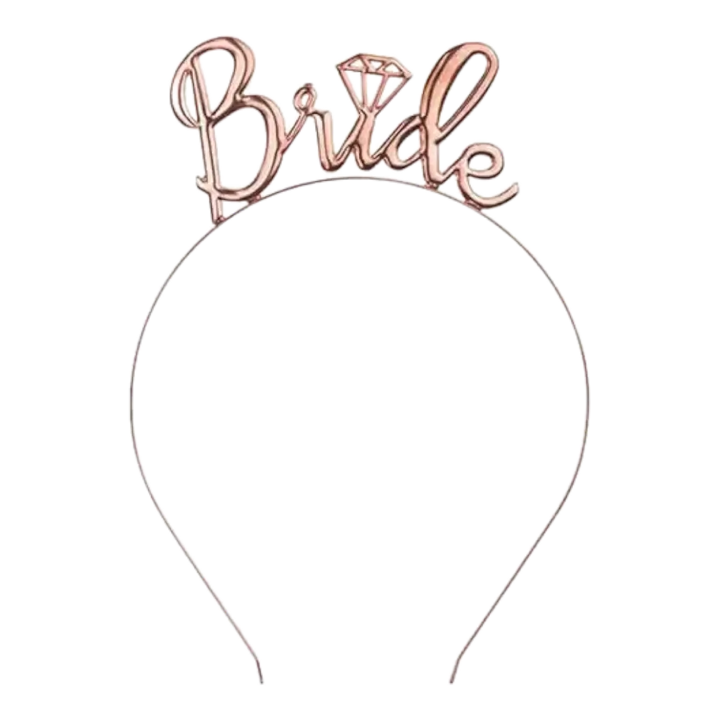 Serre Tête Bride to Be Rose Gold