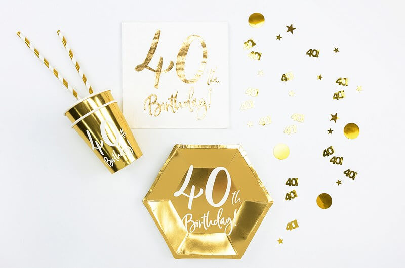 Confettis de table 40 ans (15gr)