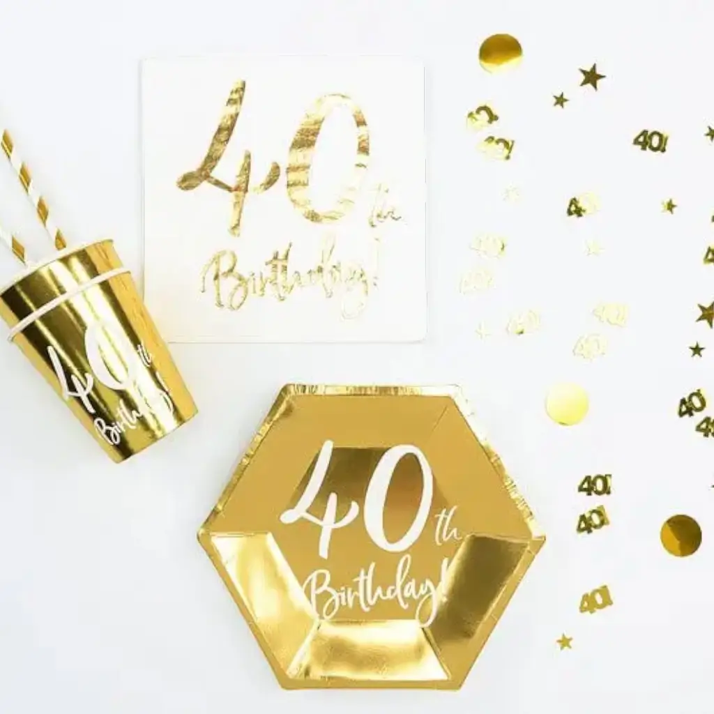 Confettis de table 40 ans (15gr)