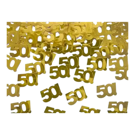 Confettis de table 50 ans (15gr)