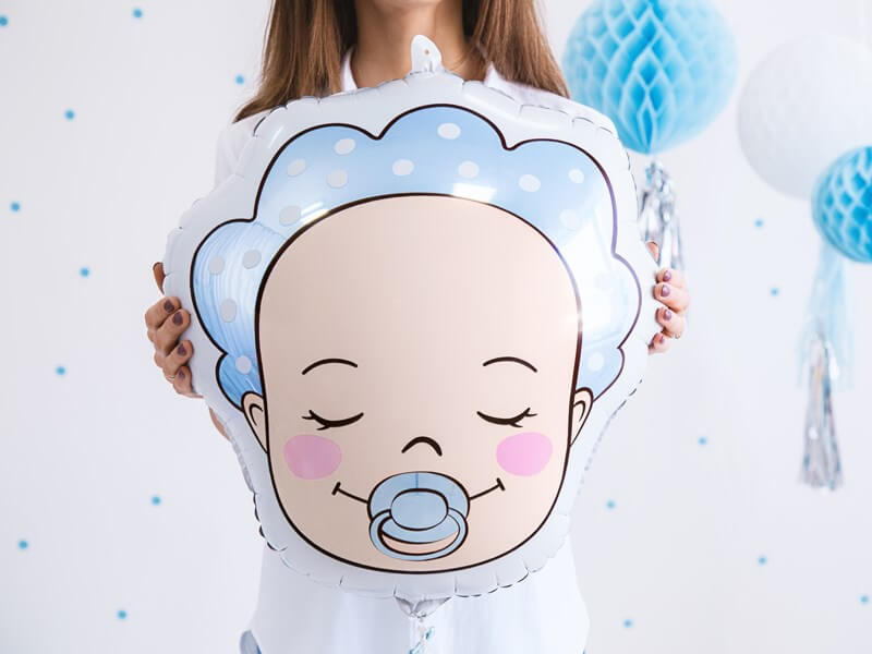 Ballon Baby Boy Bleu 40x45cm 