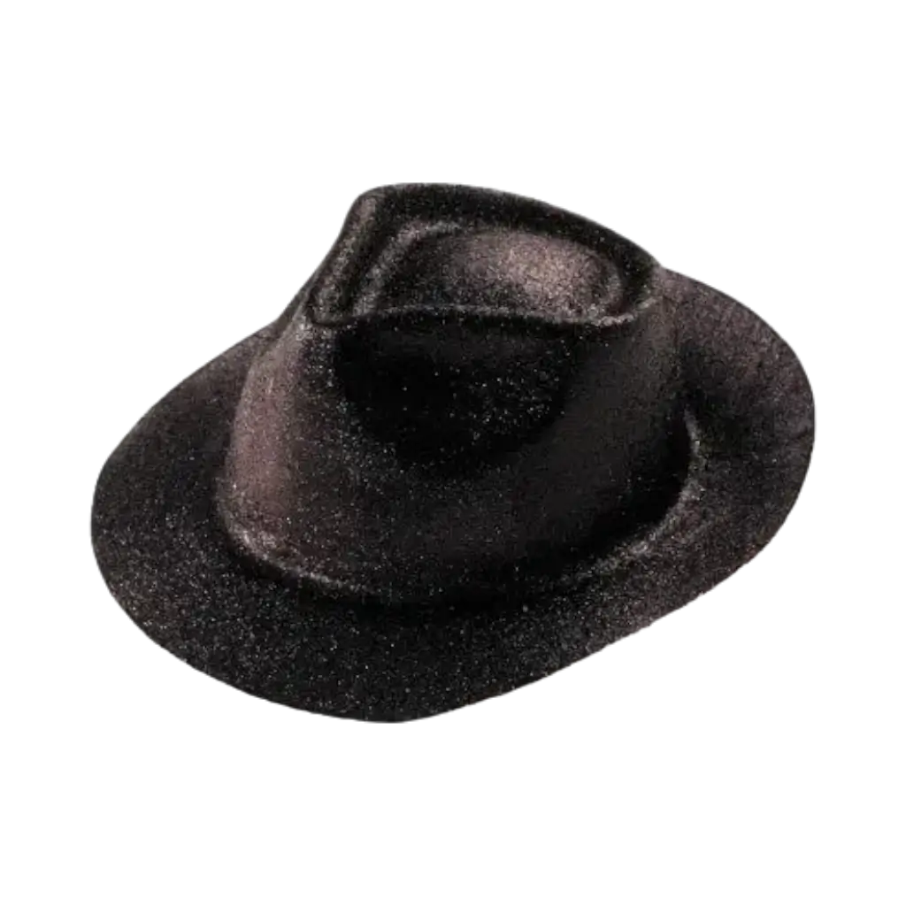 Chapeau BORSALINO Paillette Noir