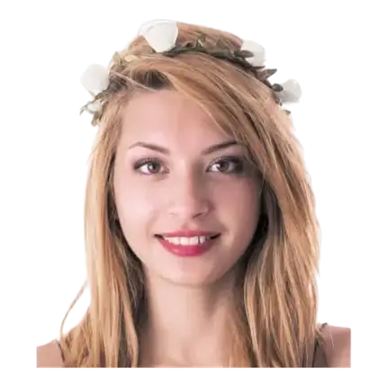 Couronne de Fleurs Blanches