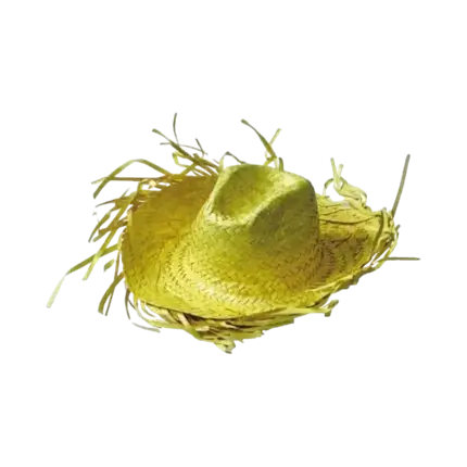 Chapeau Cowboy Caraïbe Jaune
