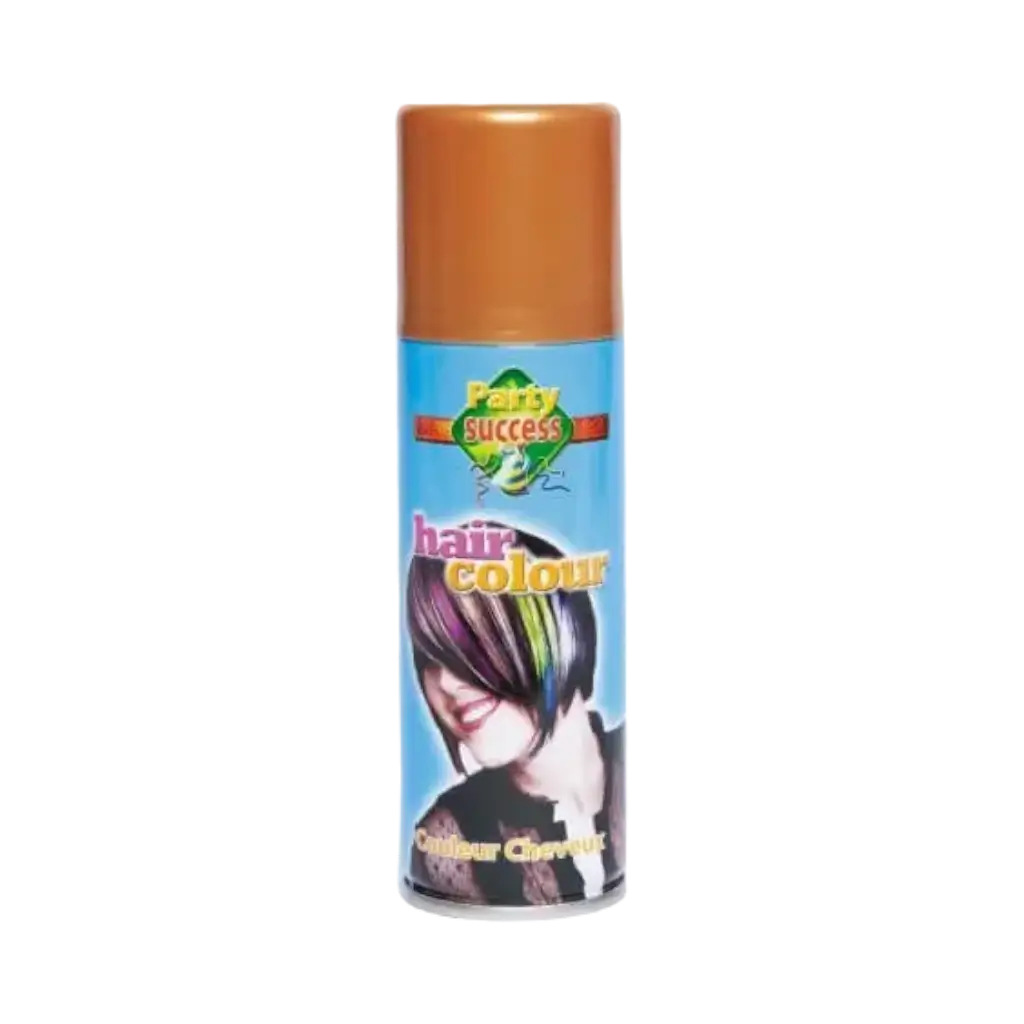 Bombe Spray Pour Cheveux Couleur Or