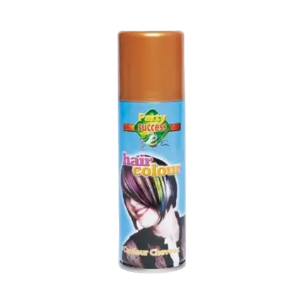 Bombe Spray Pour Cheveux Couleur Or