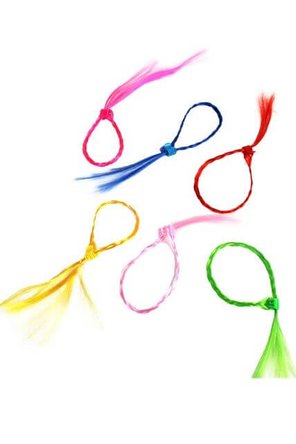 Accessoires mèche cheveux à clip