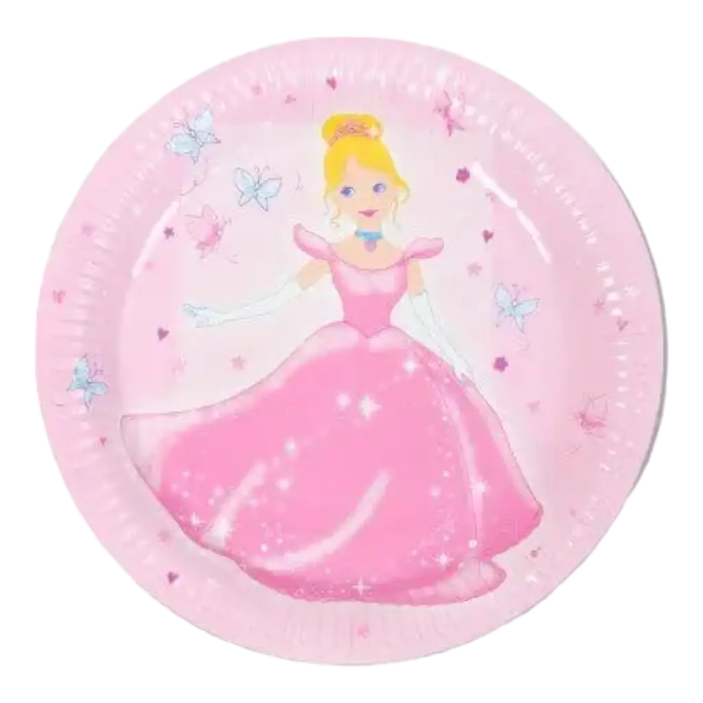 Assiette PRINCESSE ø22cm (Lot de 6)