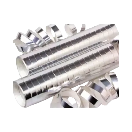 Serpentins Argent 18 Lanceurs 