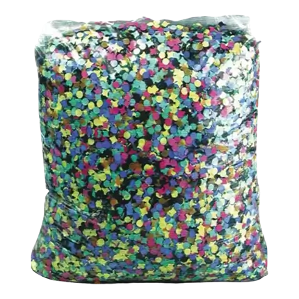 Sachet 1kg Confettis Multicolores