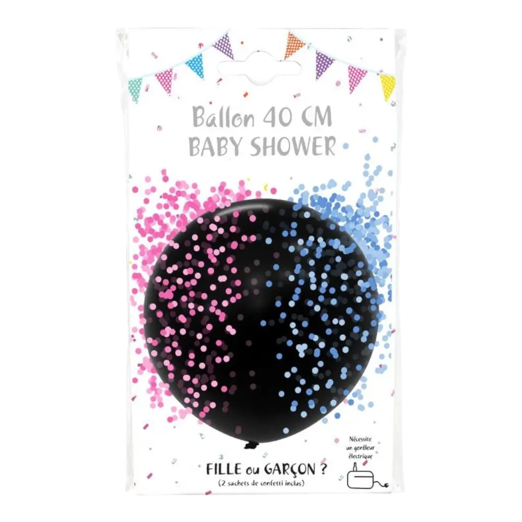 Ballons confettis Fille ou Garçon? 