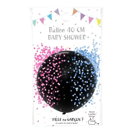Ballons confettis Fille ou Garçon?