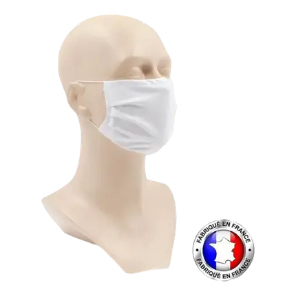 Masque réutilisable en tissu