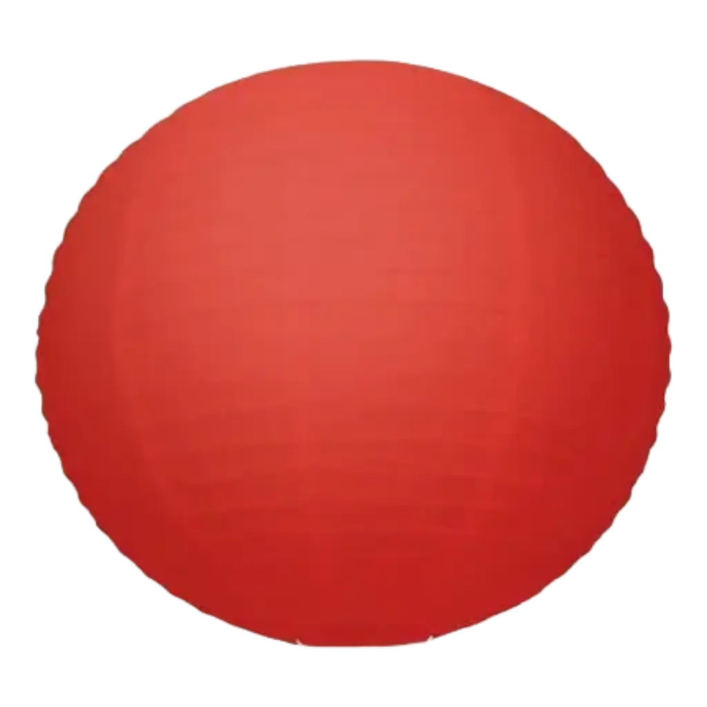 Lanterne Japonaise rouge 35cm 