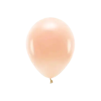 Lot de 100 Ballons de Baudruche Pastel Biodégradables Pêche