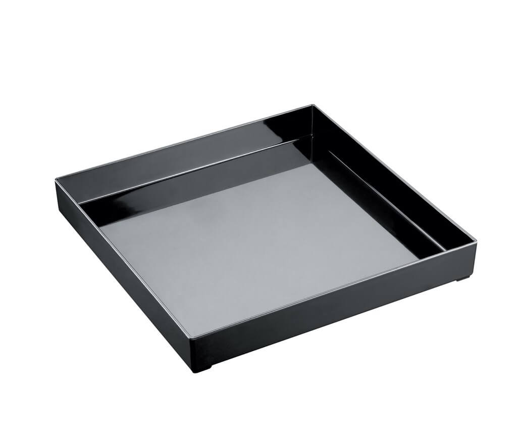 Plateau De Service Plastique LEXININ Lot De 5 Petits Plateaux Rectangulaires En Plastique Vert De 35 X 27 Cm Pour Boissons, Cuisine, Restaurant Plateau Plastique Rectangulaire