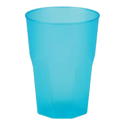 Verre à cocktail bleu turquoise 35cl (Lot de 20)