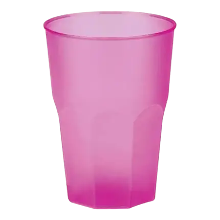 Verre à cocktail rose fuchsia 35cl (Lot de 20)