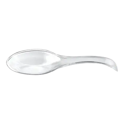 Verrine cuillère en plastique transparent - Lot de 30