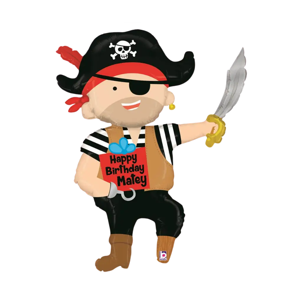 Ballon Pirate Anniversaire 112cm