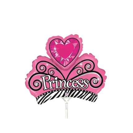 Ballon Couronne Princesse 36cm
