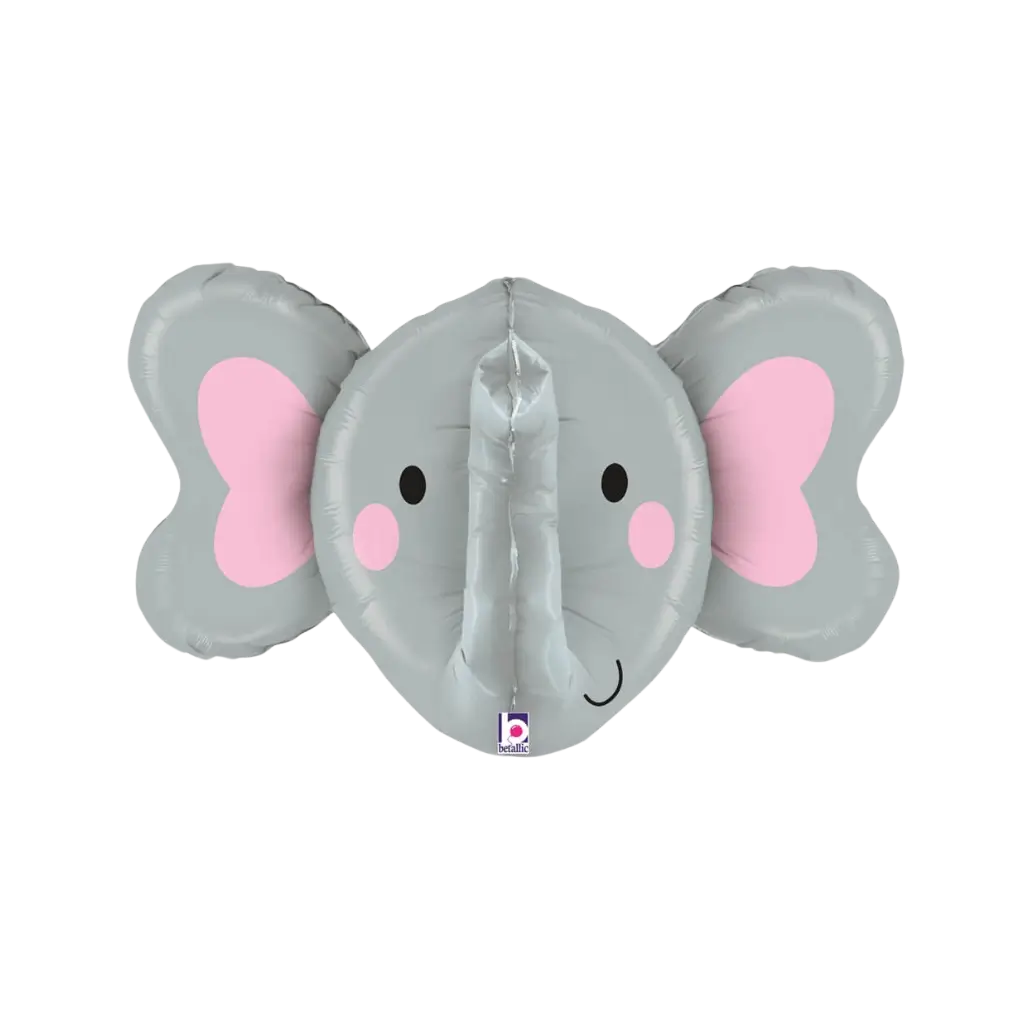 Ballon Tête d'Elephant 3D 86cm