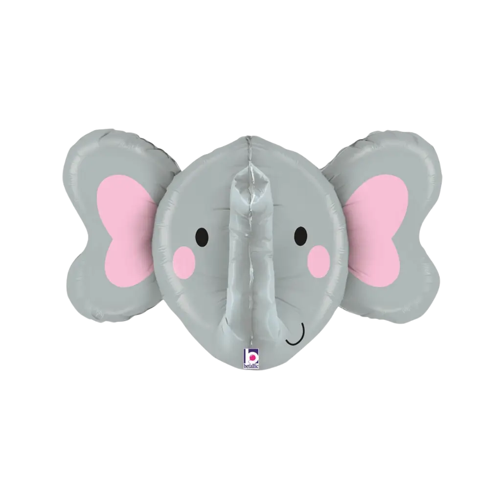 Ballon Tête d&#39;Elephant 3D 86cm