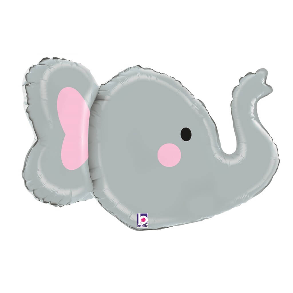 Ballon Tête d'Elephant 3D 86cm