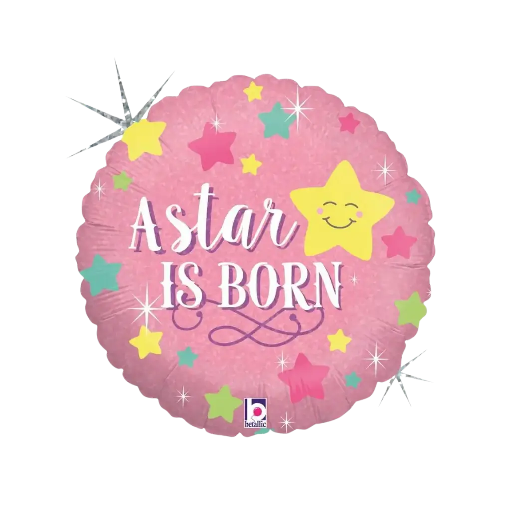 Ballon rose A Star Is Born ø45cm